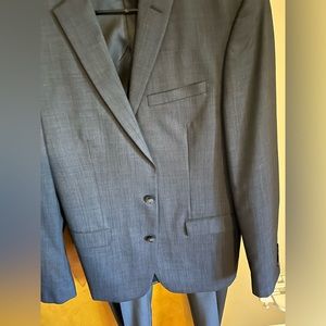 Bar III Wool Suit - Charcoal (38R, 32x32)
